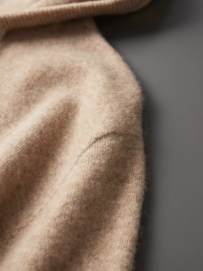 Men's Extra-Fine Merino Wool Leisure Hoodie – Relaxed Fit – ASCENDARY®