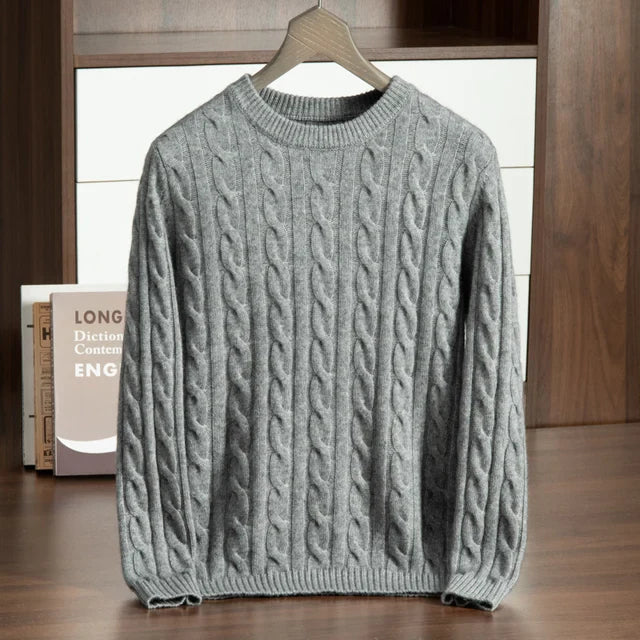 100% Cashmere Classic Sweater – ASCENDARY®