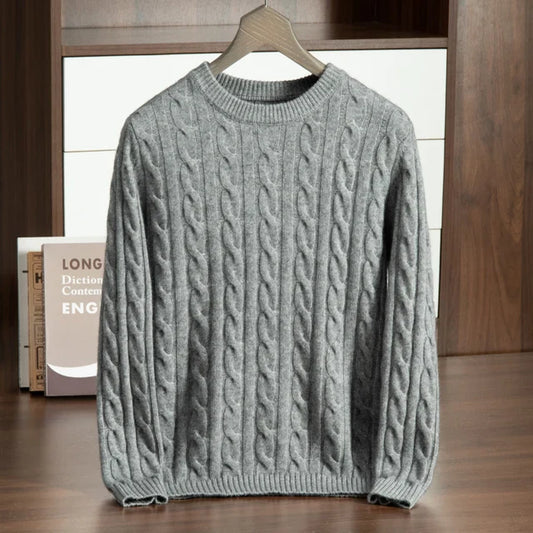 100% Cashmere Classic Sweater – ASCENDARY®