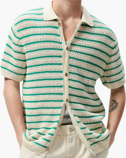 Ibiza Knitted Button Shirt – ASCENDARY®