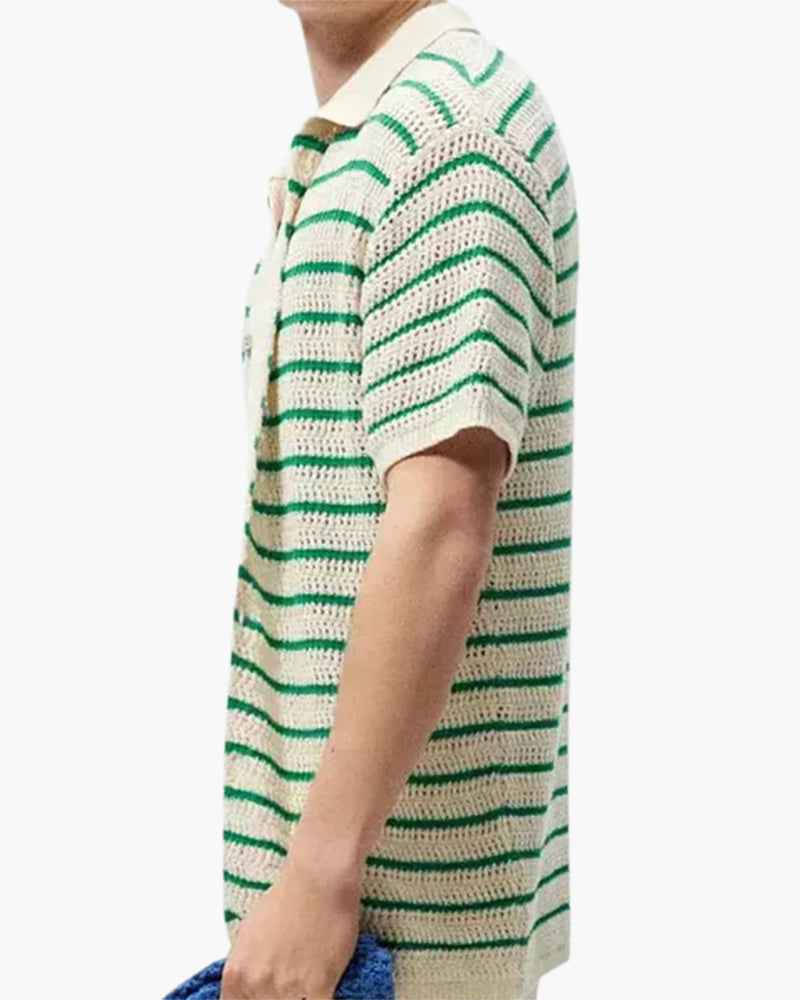Ibiza Knitted Button Shirt – ASCENDARY®