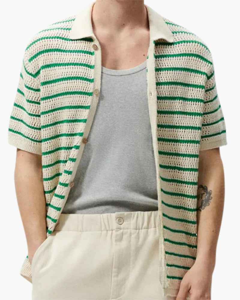 Ibiza Knitted Button Shirt – ASCENDARY®