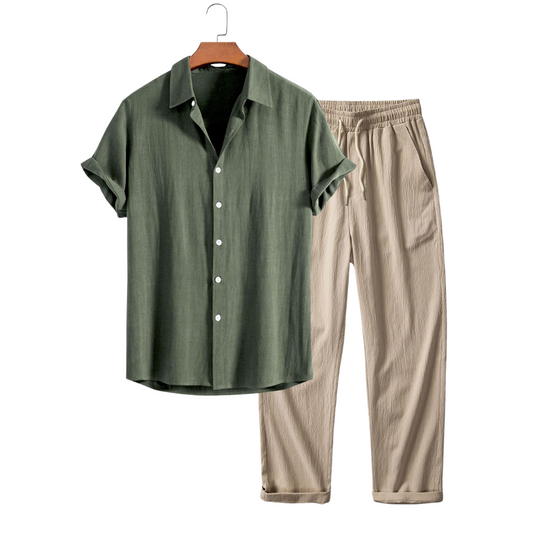 Zanzibar Short-Sleeved Set – Skin-Soft | Breathable | ASCENDARY®