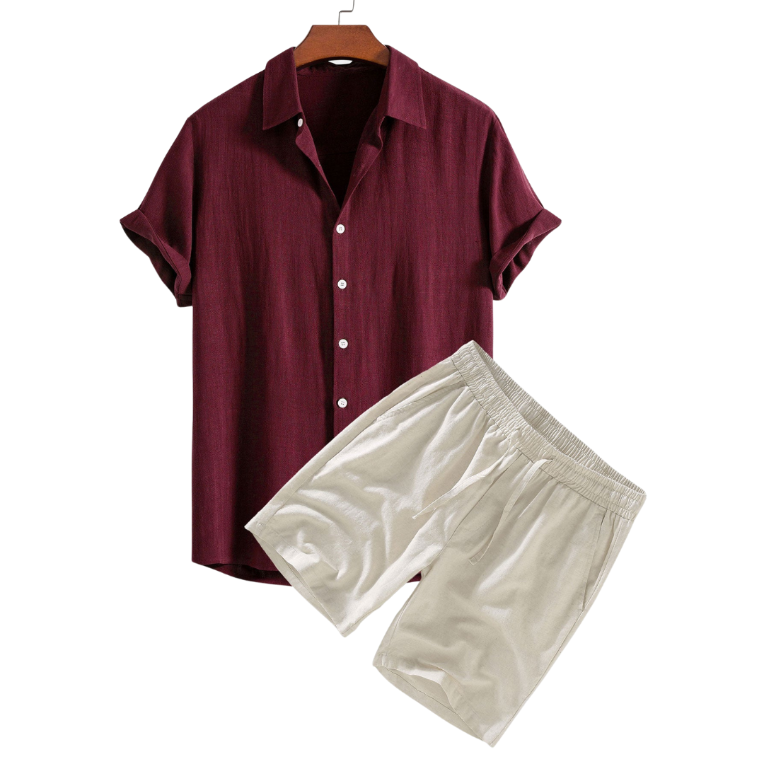 Phuket Short-Sleeved Set – Skin-Soft | Breathable | ASCENDARY®