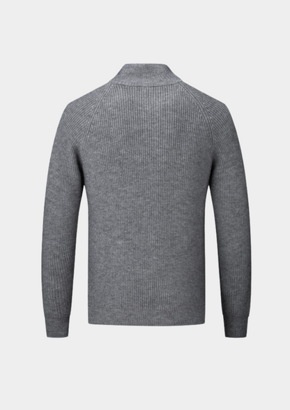 Men's Premium Wool-Blend Knitted Zip Vest – ASCENDARY®