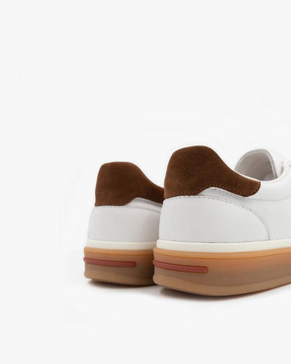 Casual Leather Sneaker – Premium Comfort | ASCENDARY®