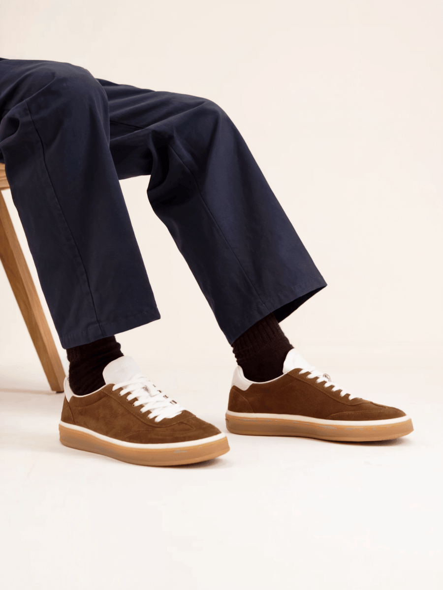 Casual Suede Sneaker – Premium Comfort | ASCENDARY®
