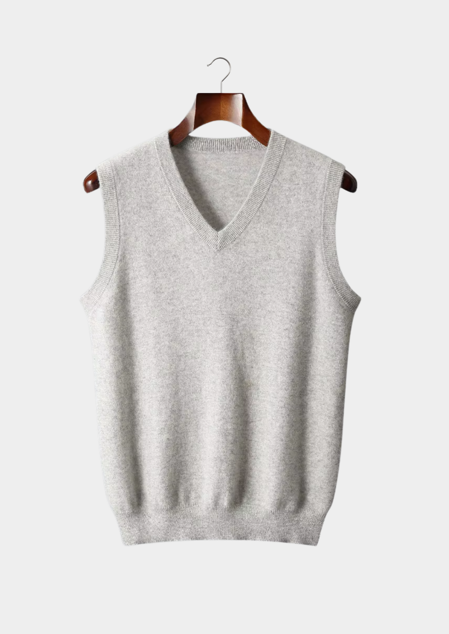 Men's Extra-Fine Merino Wool V-Neck Vest – ASCENDARY®