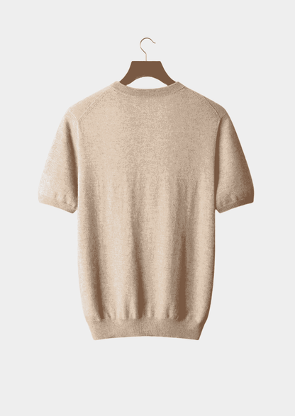 PREMIUM CASHMERE CLASSIC CREWNECK T-SHIRT