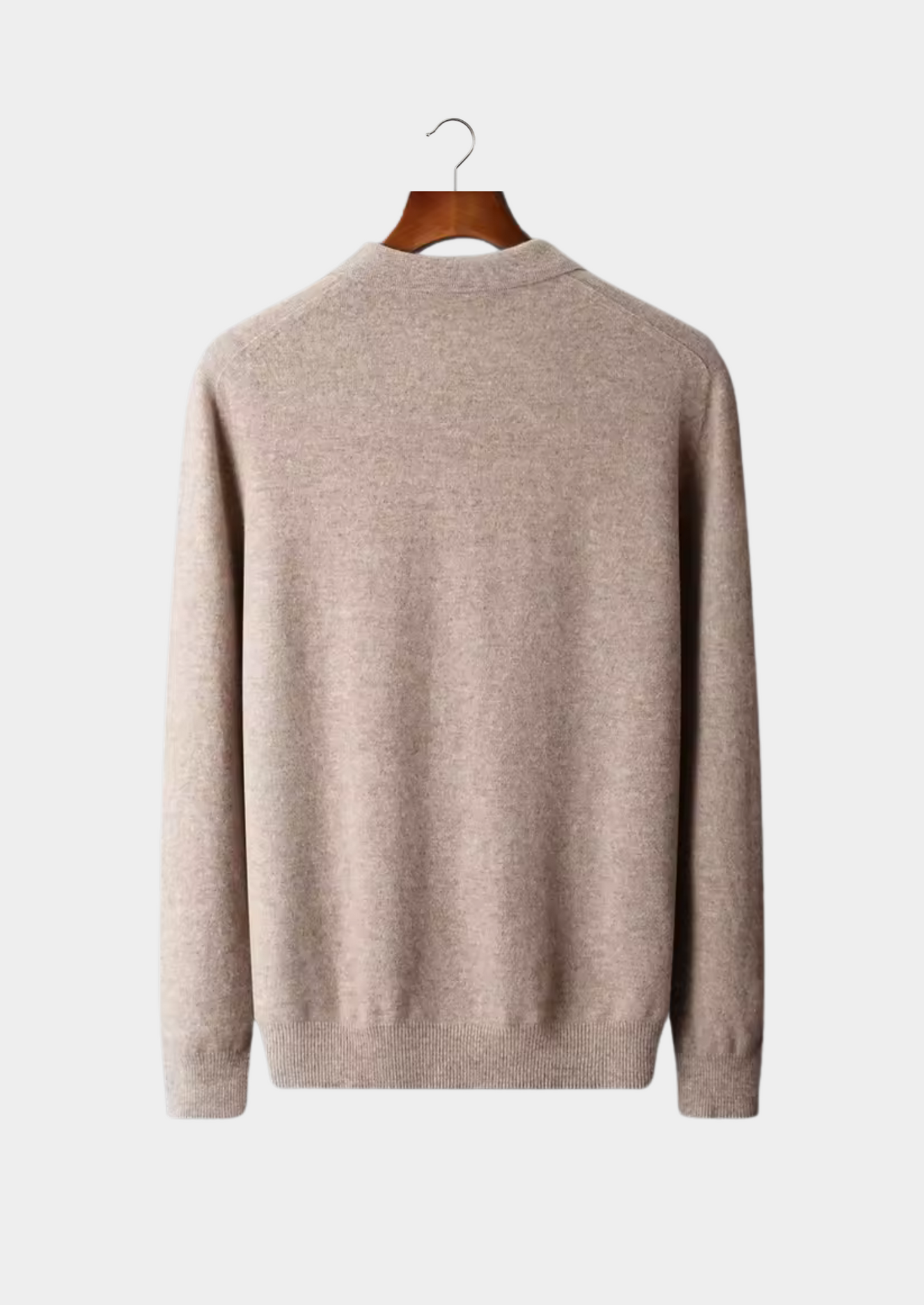 Men's Extra-Fine Merino Wool Classic Sweater Polo – Slim Fit – ASCENDARY®