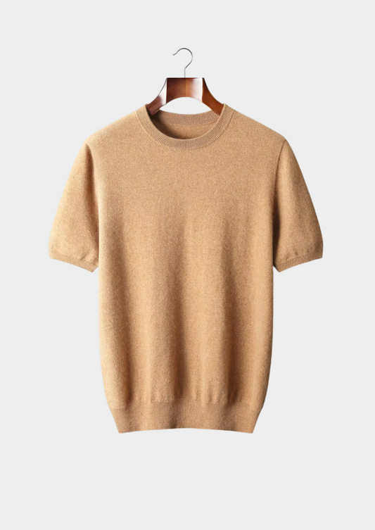 100% Cashmere Classic Crewneck T-Shirt – ASCENDARY®