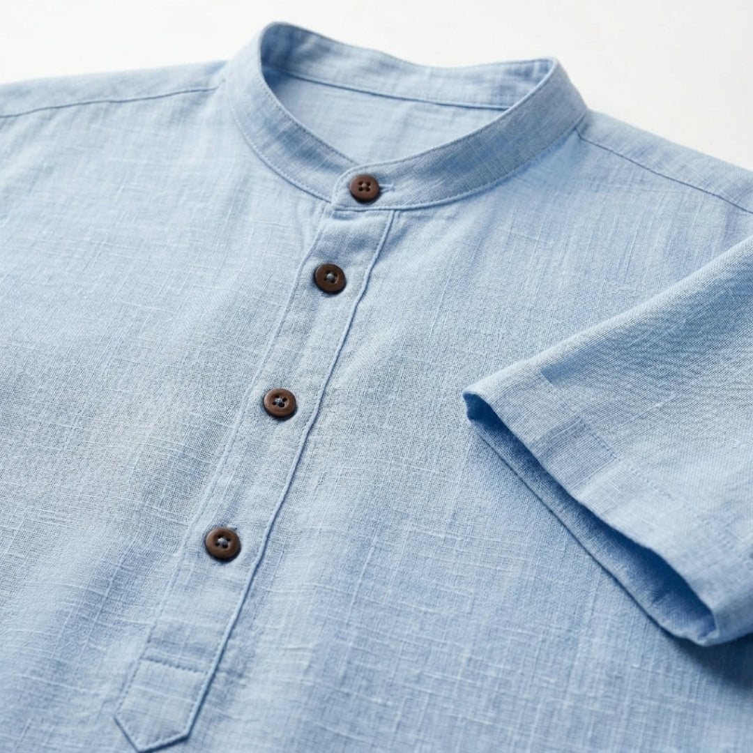Nice Linen Shirt – Hypoallergenic | Skin-Soft Premium Linen | ASCENDARY®