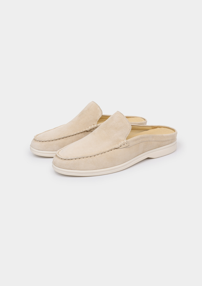 Marina Suede Slipper – Sheep Suede | Skin-Gentle | ASCENDARY®