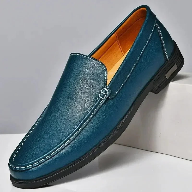 Savino Leather Loafers