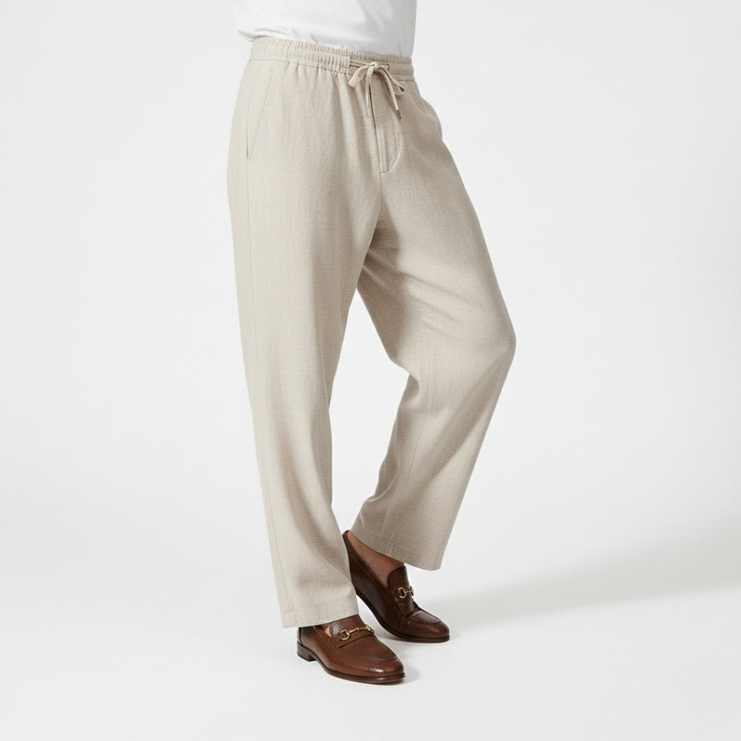 Fez Linen Pantalon – Oversized Fit | Skin-Gentle Linen | ASCENDARY®