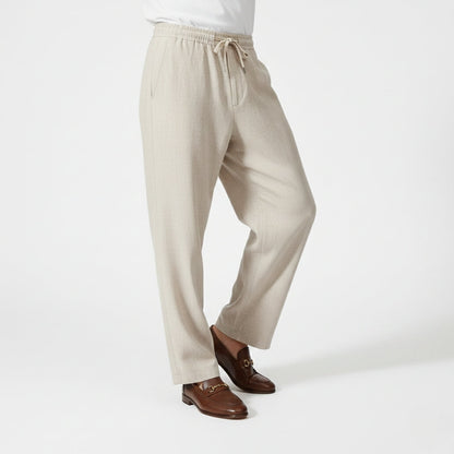 Fez Linen Pantalon – Oversized Fit | Skin-Gentle Linen | ASCENDARY®