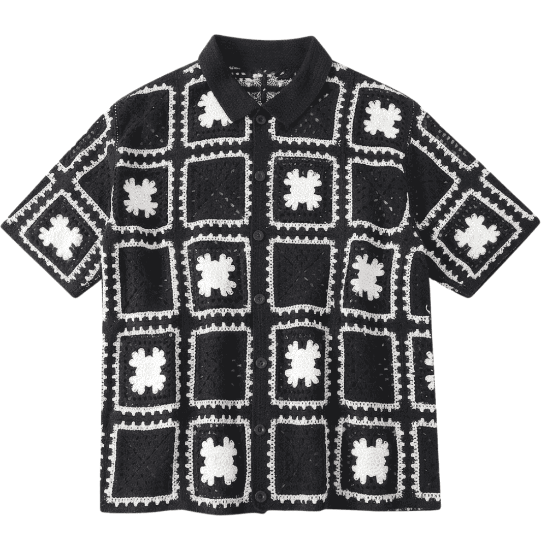 Seychellen Knitted Button Shirt – ASCENDARY®