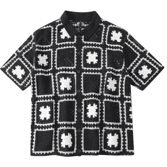 Seychellen Knitted Button Shirt – ASCENDARY®