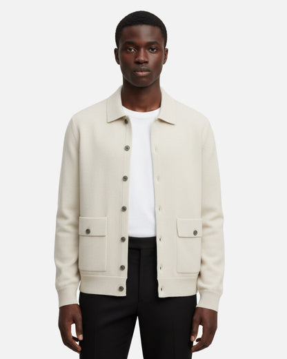 100% Cashmere Jacket – Luxury Knitwear | ASCENDARY®