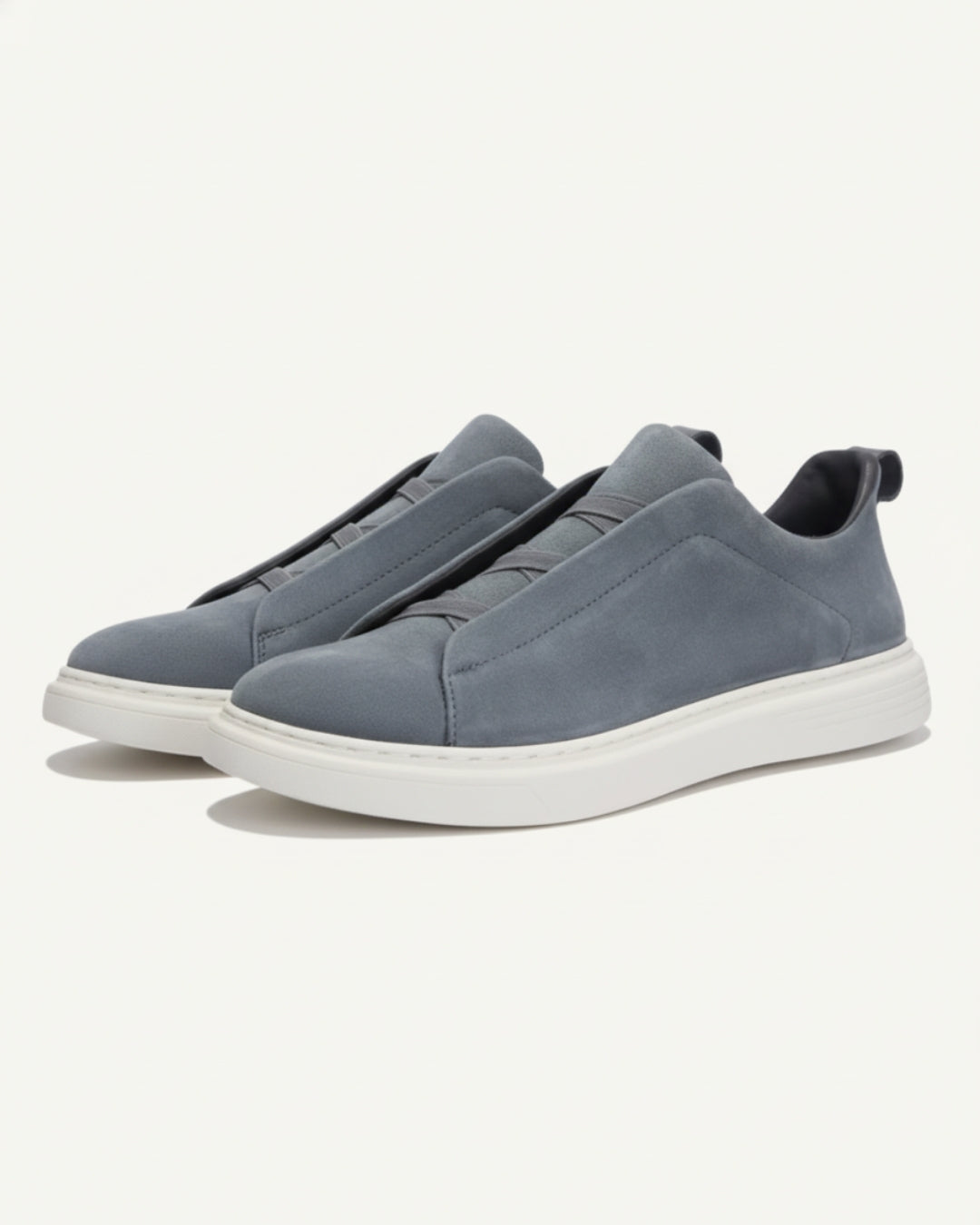 Suède Slip-On Sneaker – Genuine Leather | Skin-Soft | ASCENDARY®