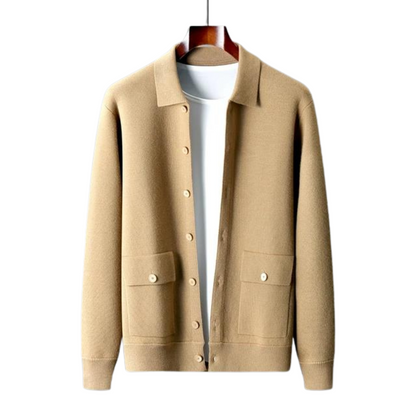 100% Cashmere Jacket – Luxury Knitwear | ASCENDARY®